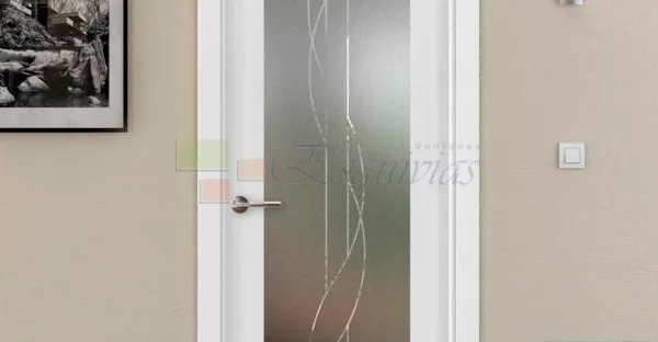 puerta blanca mod 9500 detalle 1