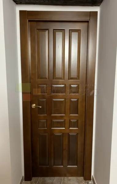 Puerta Interior Rustica Modelo Valera Tablero Moldeado