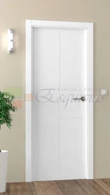 Rayada Maciza Lacada en Blanco Modelo 21000