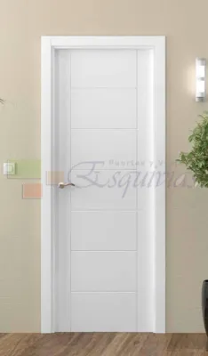 Rayada Maciza Lacada en Blanco Modelo 8800