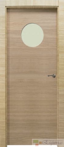 puerta económica Ojo de Buey Noruego V1 sin junquillo