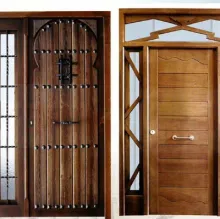 puertas de madera para exterior