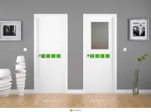 Puertas Lacadas PLUS Blancas Serie CRISHO 4