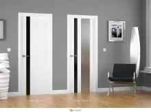 Puertas Lacadas PLUS Blancas Serie CRISVE