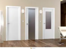 Puertas Lacadas PLUS Blancas Serie LISA