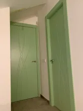 detalle puertas interiores lacadas colores y diseños especiales 2