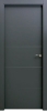 puerta económicas Bruselas Gris Oscuro Ciega